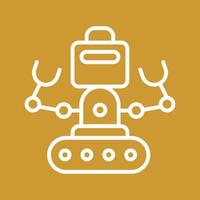 Industrial Robot I Vector Icon