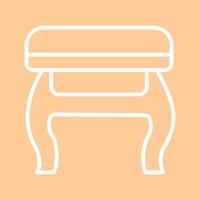 Stool Vector Icon