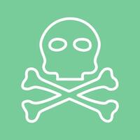 Pirate Skull I Vector Icon