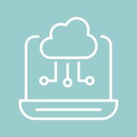 Cloud Computing Vector Icon