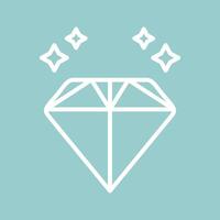 icono de vector de diamante