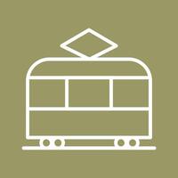 Tram Vector Icon