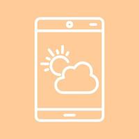 Weather App Vector Icon