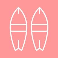 Surfboard Vector Icon