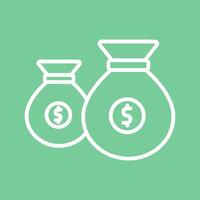 Money Bag Vector Icon