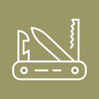 Swiss Army Knife Vector Icon