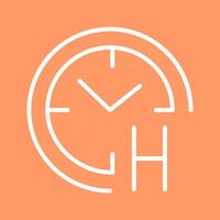 icono de vector de hora feliz