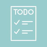 To do List Vector Icon