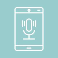 Voice Record Vector Icon