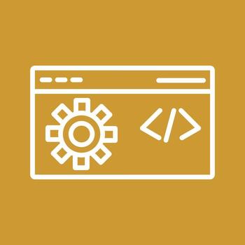 código mejoramiento vector icono