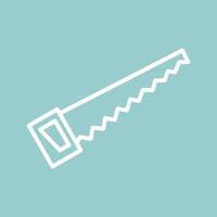 Handsaw Vector Icon