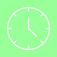 Clock Vector Icon