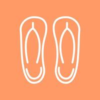 Slippers Vector Icon