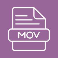 MOV Vector Icon