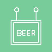 Beer Sign Vector Icon