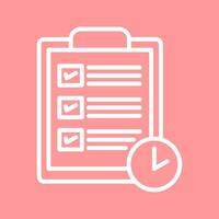 Content Planning Vector Icon