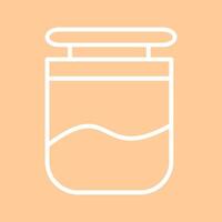 Jar on Display Vector Icon