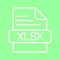 XLSX Vector Icon