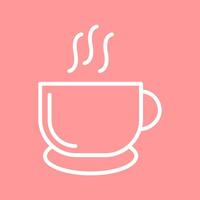 icono de vector de café caliente