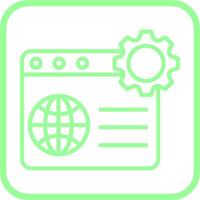 icono de vector de optimización web