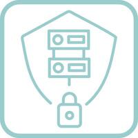 Secure Server Vector Icon