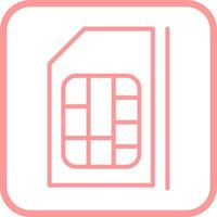 SIM Card Vector Icon