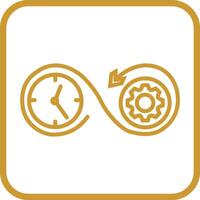 Time Optimization Vector Icon