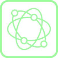 Atomic Structure Vector Icon