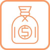 Dollar Sack Vector Icon