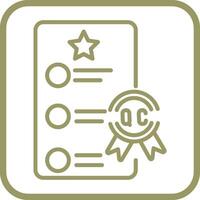 Quality Control Vector Icon