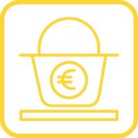 Euro Basket Vector Icon