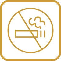 No Smoking Sign Vector Icon