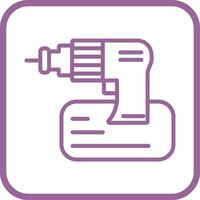 Drill Machine Vector Icon