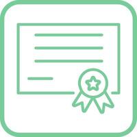 Diploma Vector Icon