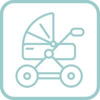 Stroller Vector Icon