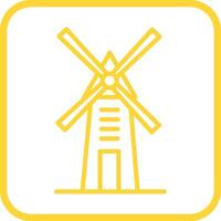 Windmill Vector Icon