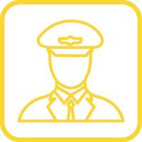 Flight Captain Vector Icon