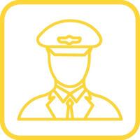 Flight Captain Vector Icon