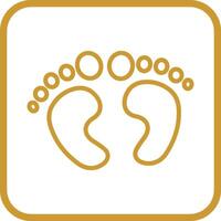 Feet Vector Icon