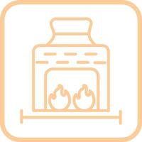 Coal Furnace Vector Icon