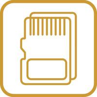 SD Card Vector Icon