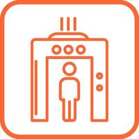 Airport Security Vector Icon