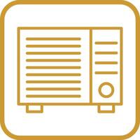 AC Window Unit Vector Icon