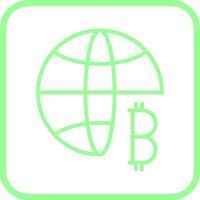 Bitcoin Placeholder Vector Icon