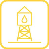 Water Tower Vector Icon