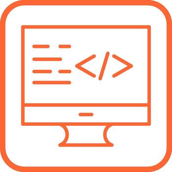 Coding Vector Icon