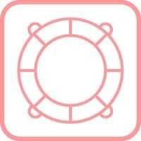 Life Saving Tube Vector Icon