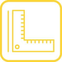 Ruler Vector Icon