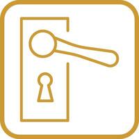 Door Handle Vector Icon