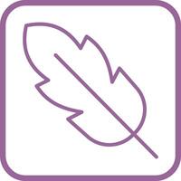 Feather Vector Icon